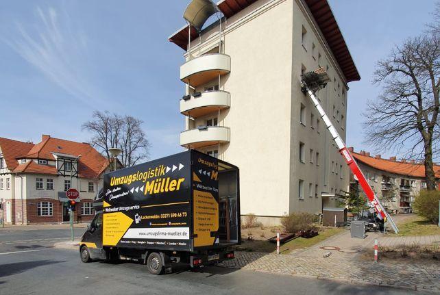 Möbellift schnell und einfach in Mulda/Sachsen